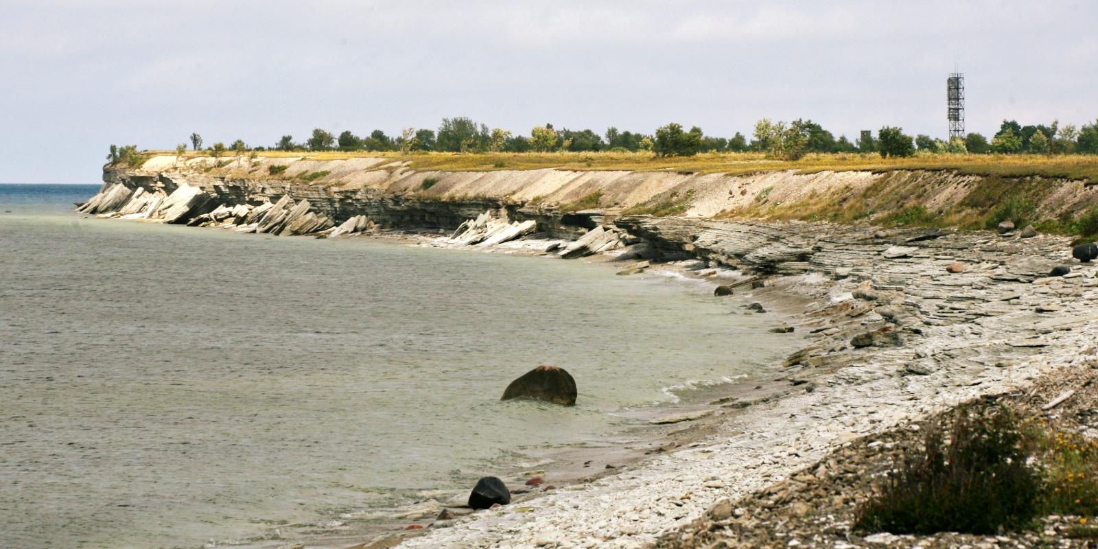 Überfahrt mit dem Schnellboot auf die Insel Väike-Pakri