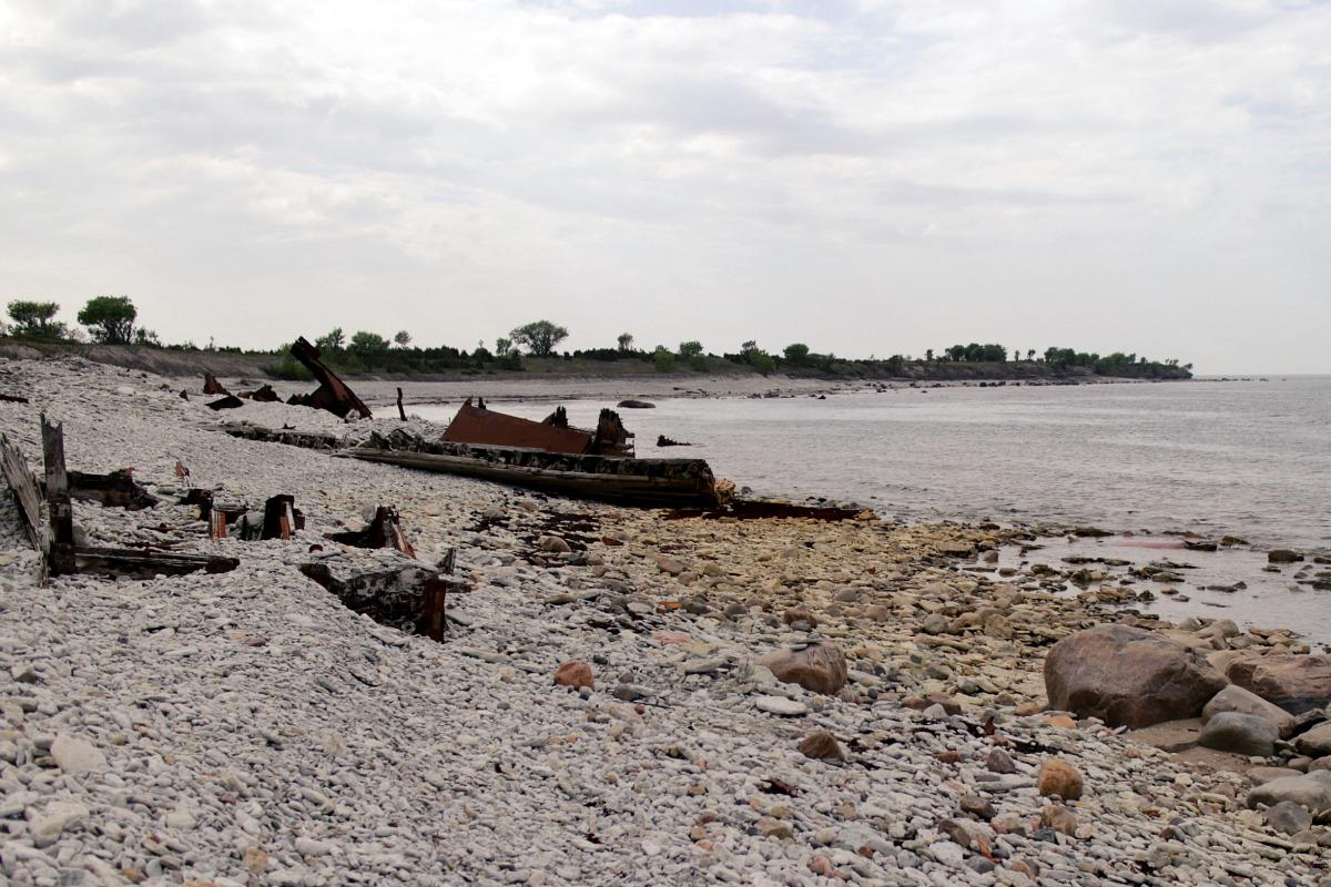 Überfahrt mit dem Schnellboot auf die Insel Väike-Pakri