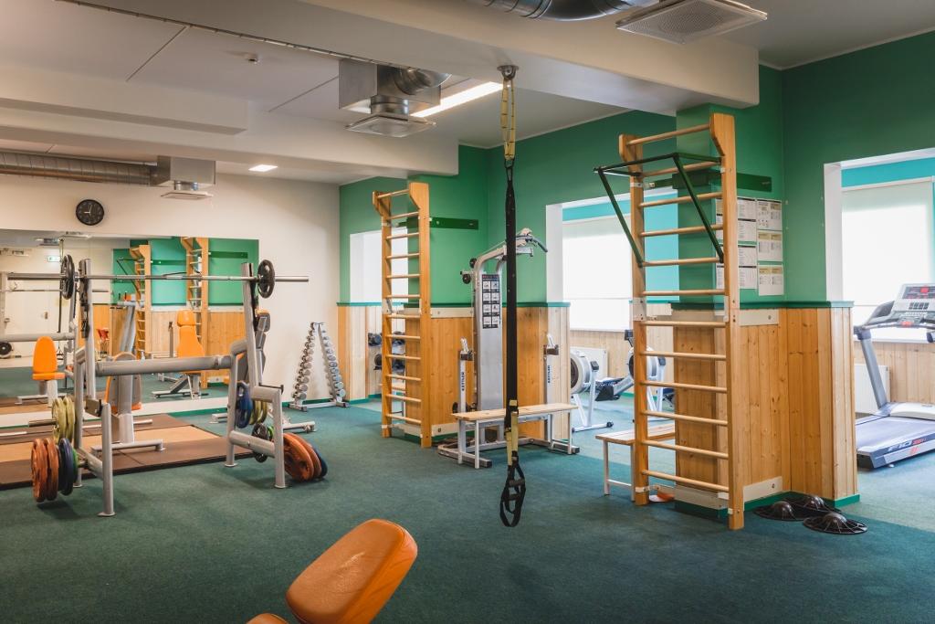 Sports halls at Jõulumäe Recreational Sports Centre