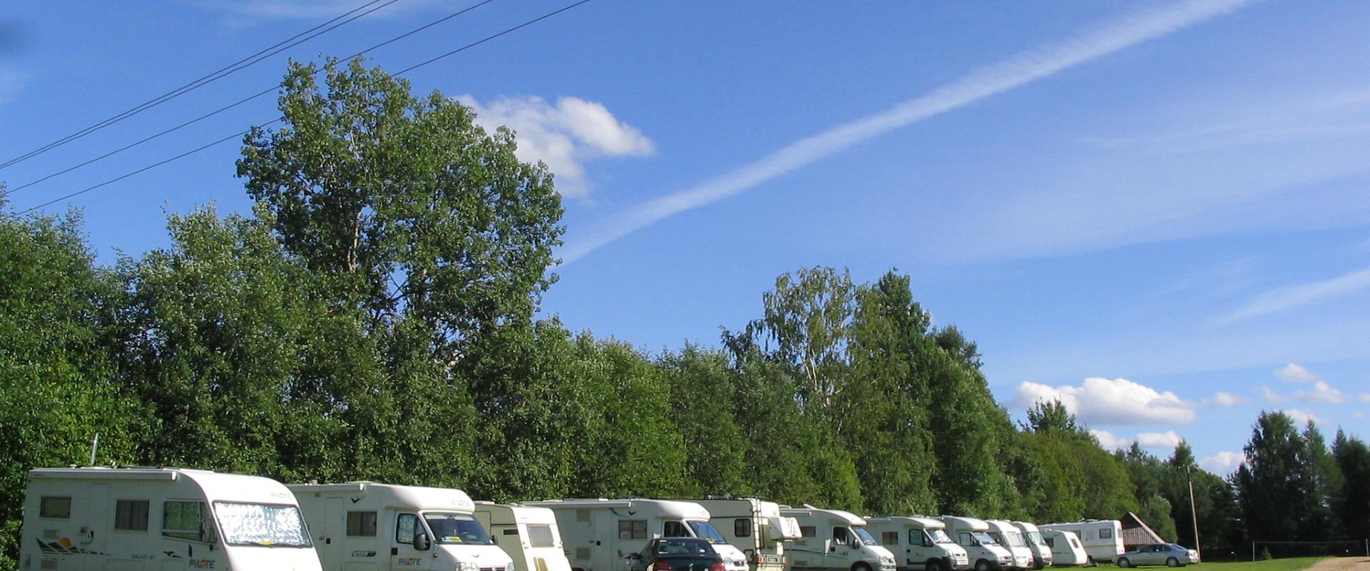 Caravan park of Waide motel