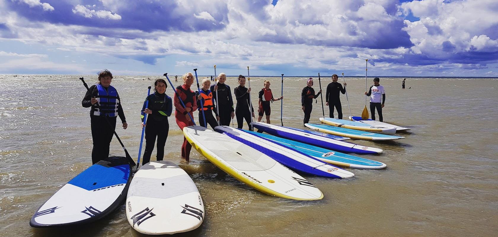 Pärnu Surfikeskuse aerusurfilaua (SUP) rent Pärnus ja mujal