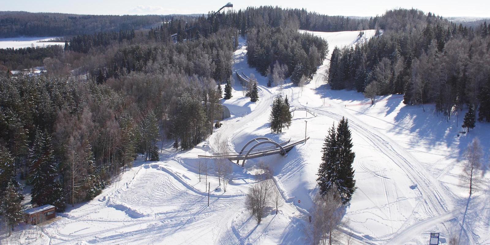 The 5 km ski track of Tehvandi Sports Centre is covered with artificial snow and invites you to ski classic style or freestyle. The relief of the trac