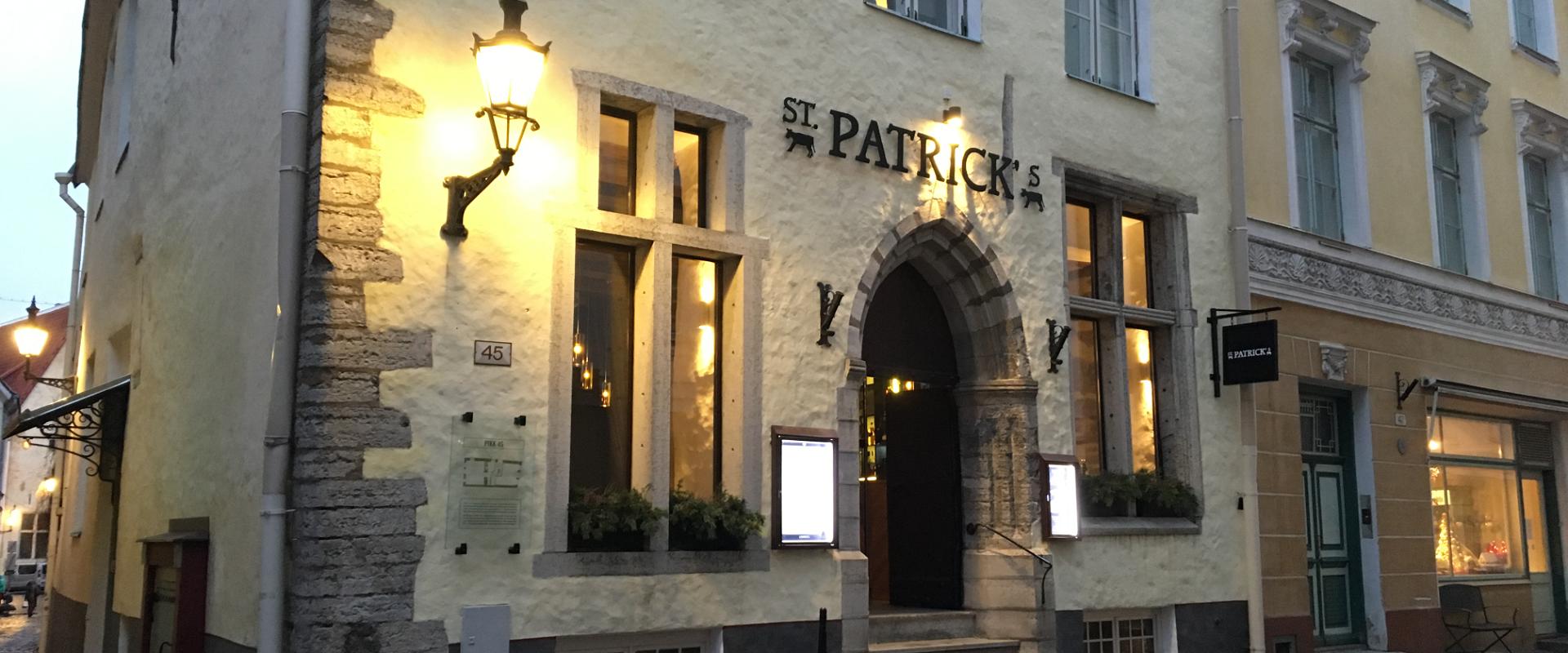 St. Patrick's restoran, Pikk 45