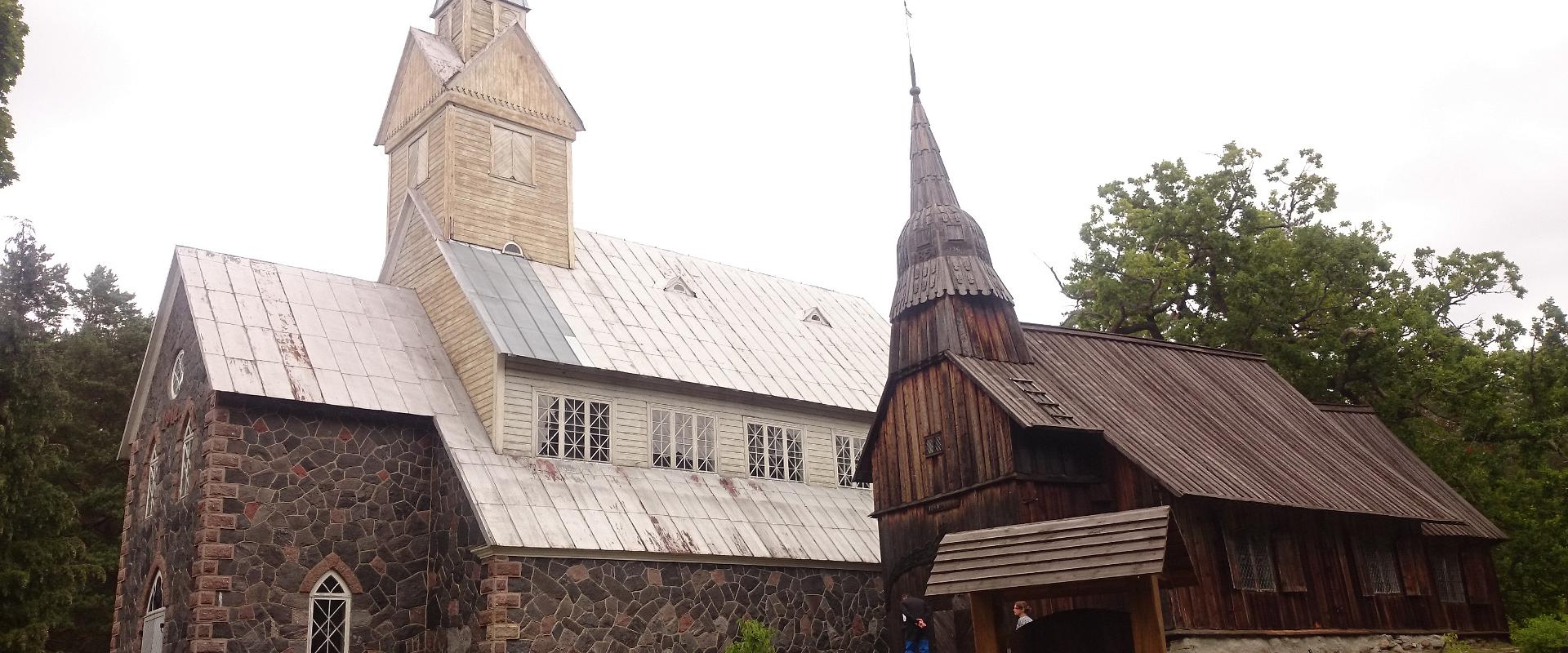 St. Magdalenen – Holzkirche auf Ruhnu (dt. Runen)