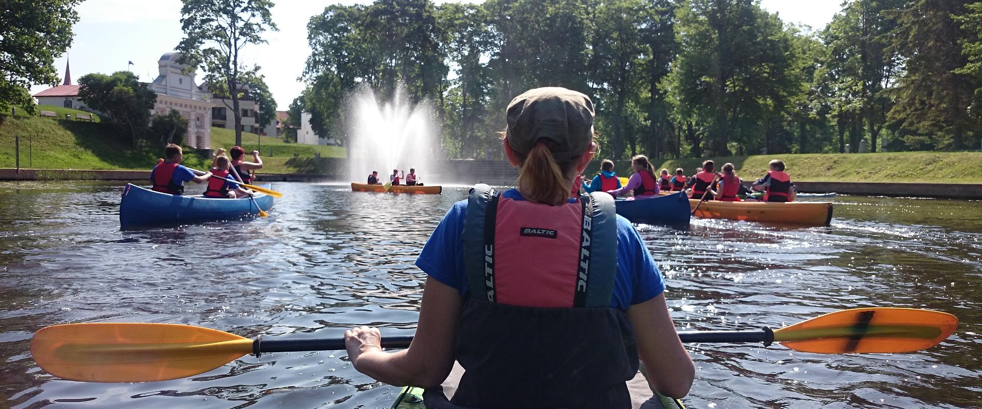 Seikle Vabaks kajakimatk Pärnu lahel