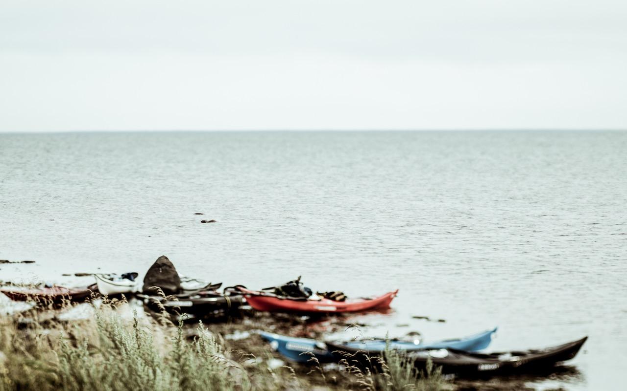 Kayak trip to the islet protection area in Hiiumaa