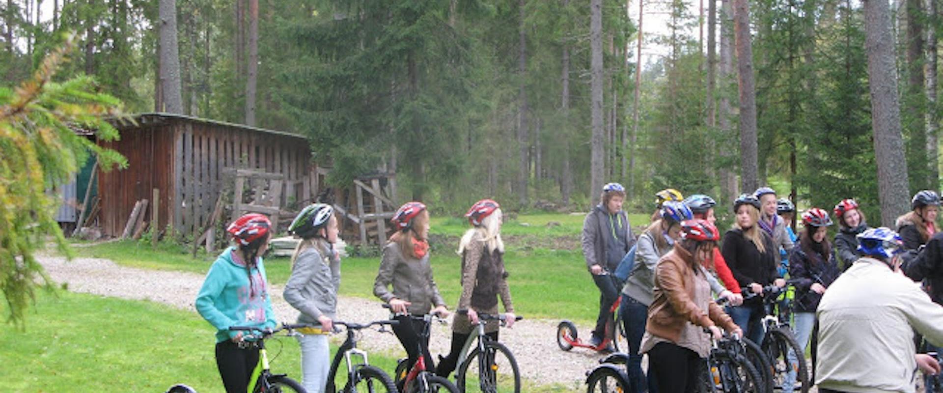 Giidiga tõukeratta matk Taevaskodades