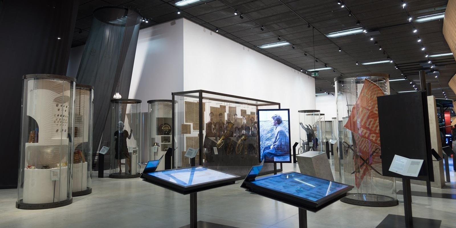 The Estonian National Museum’s permanent exhibition ‘Encounters’, a black women’s dress