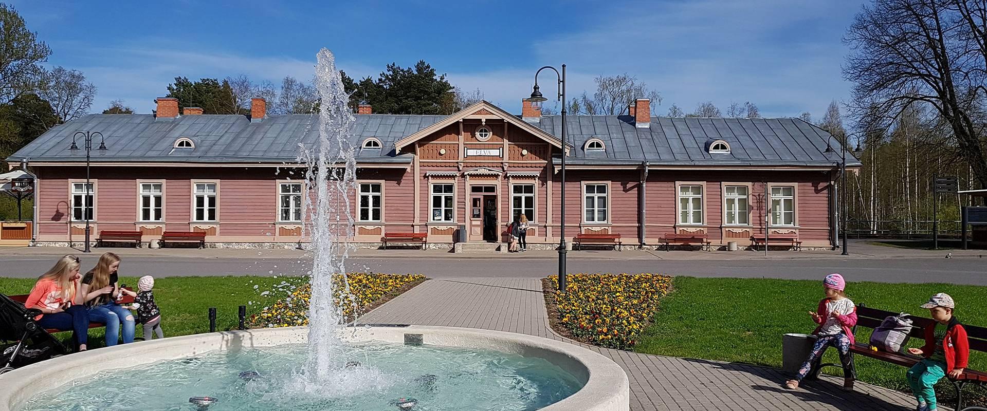 Elva Railway Station