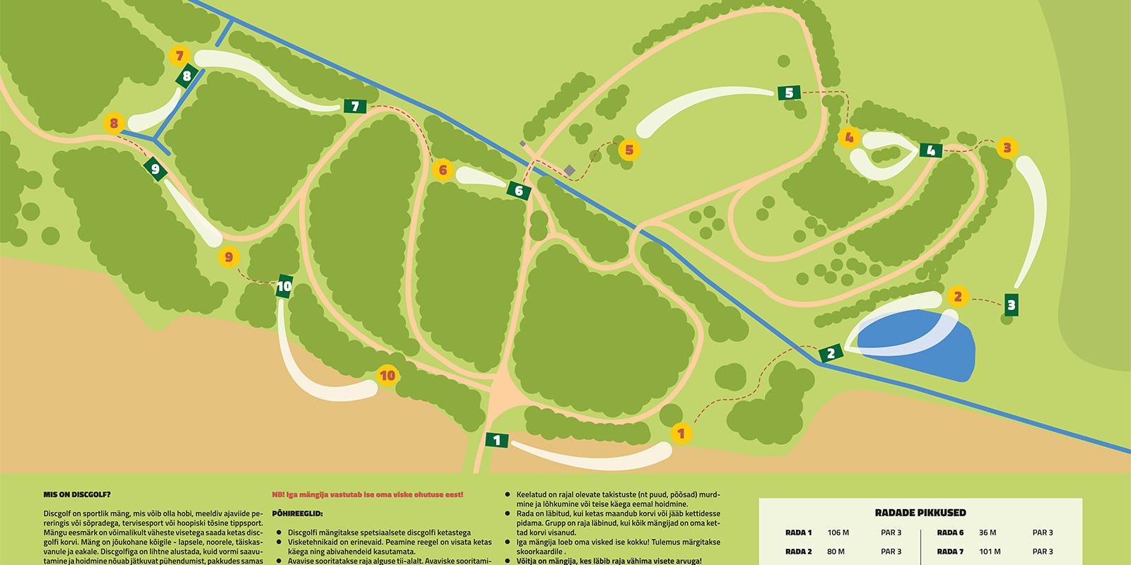 Kuningamäe discgolfi park