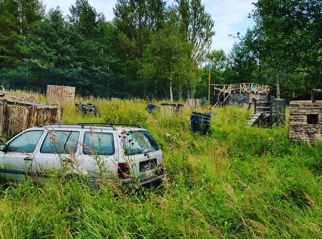 Paintball playground near Tallinn
