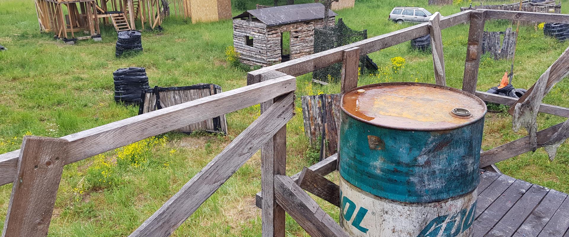 Paintball playground near Tallinn