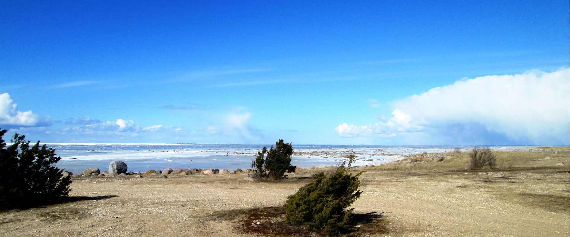 Suarõ ninä – Strand und alte Anlegestelle