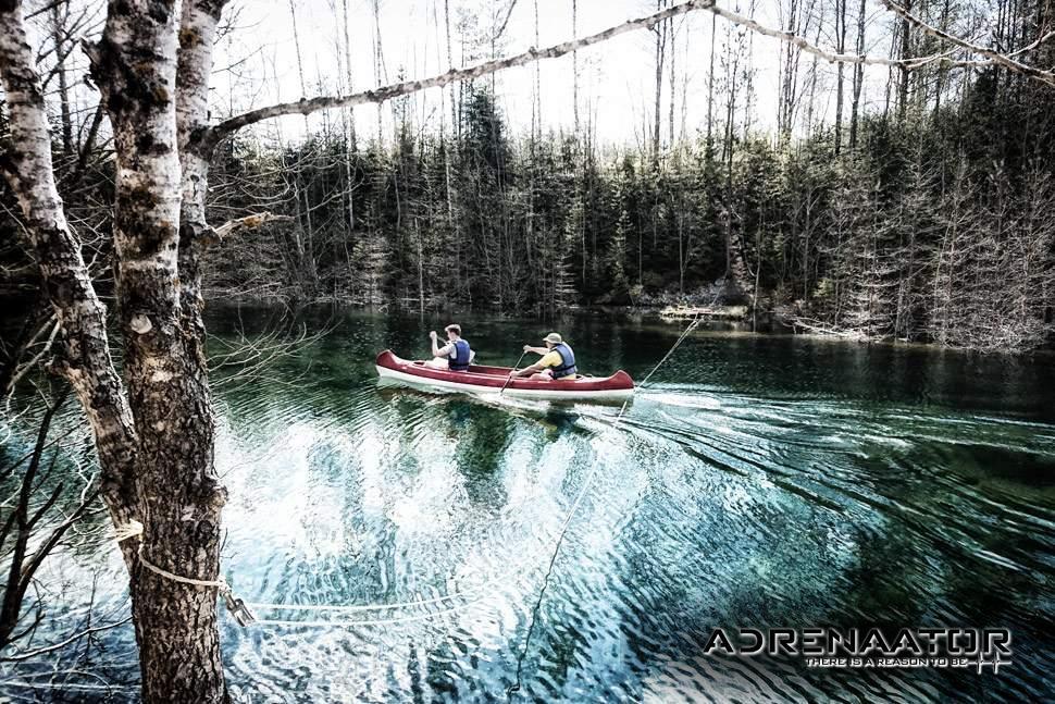 Wasserausflüge im Tagebau Aidu und auf dem Fluss Purtse