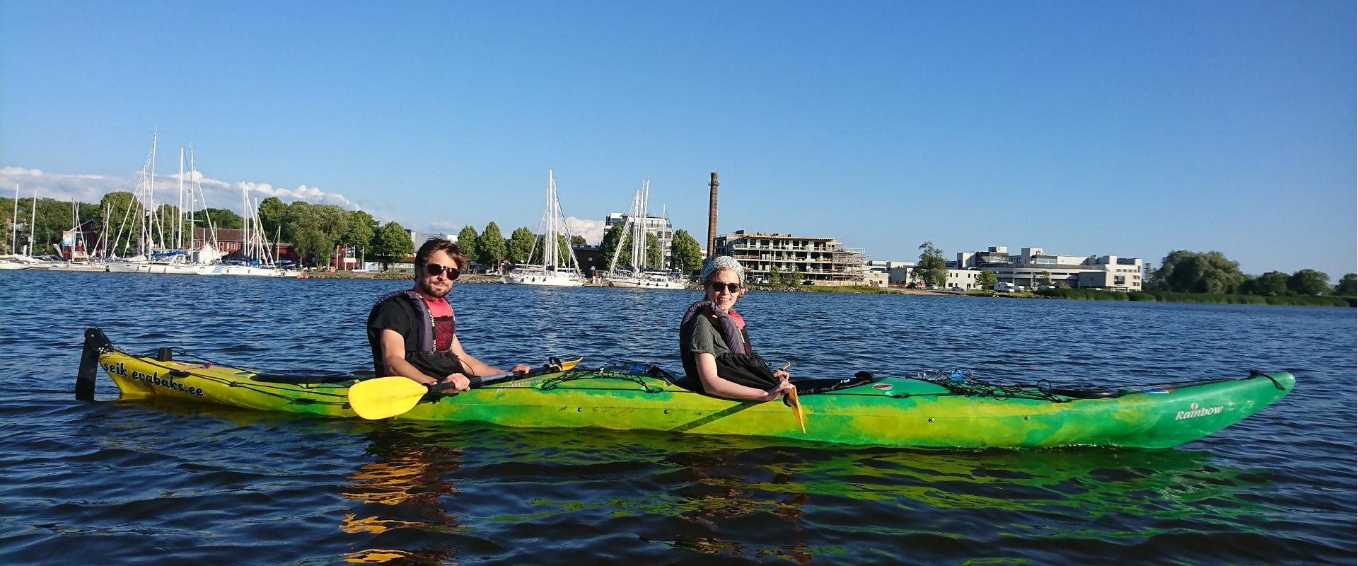 Kayaking on Pärnu Bay with Seikle Vabaks