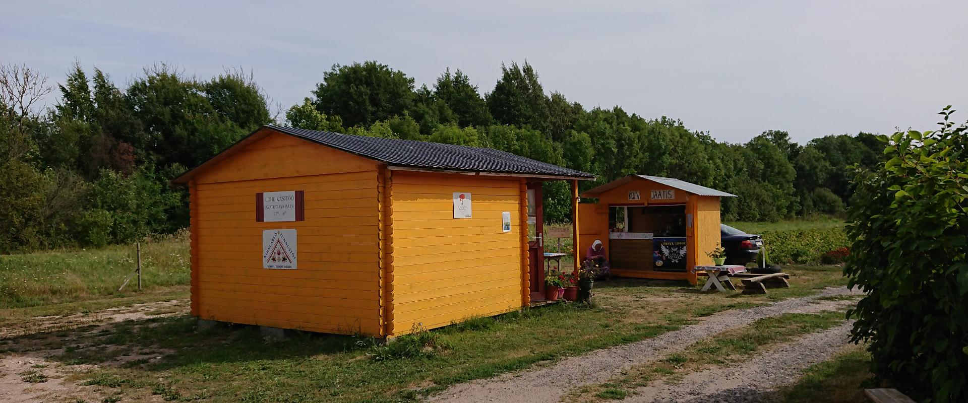 Lohu shop on the island of Kihnu