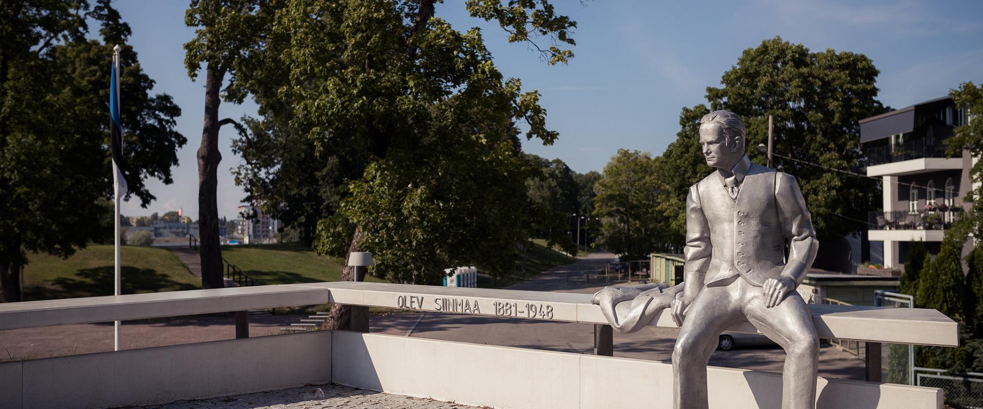 Denkmal von Olev Siinmaa