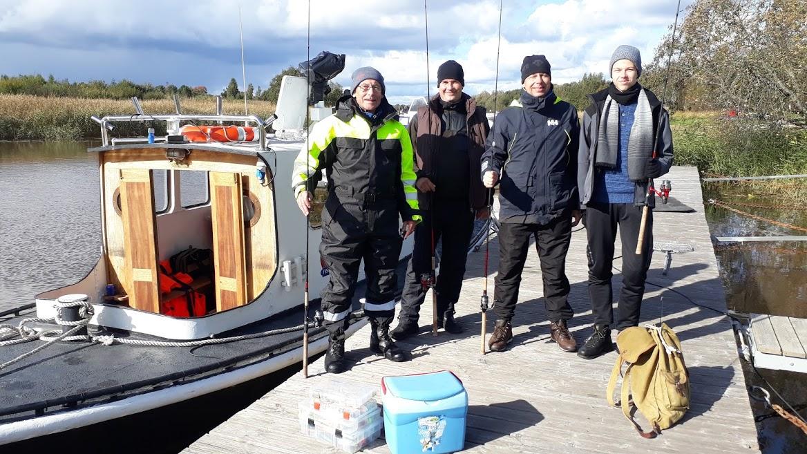 Guided fishing trip on Pärnu Bay or River Pärnu