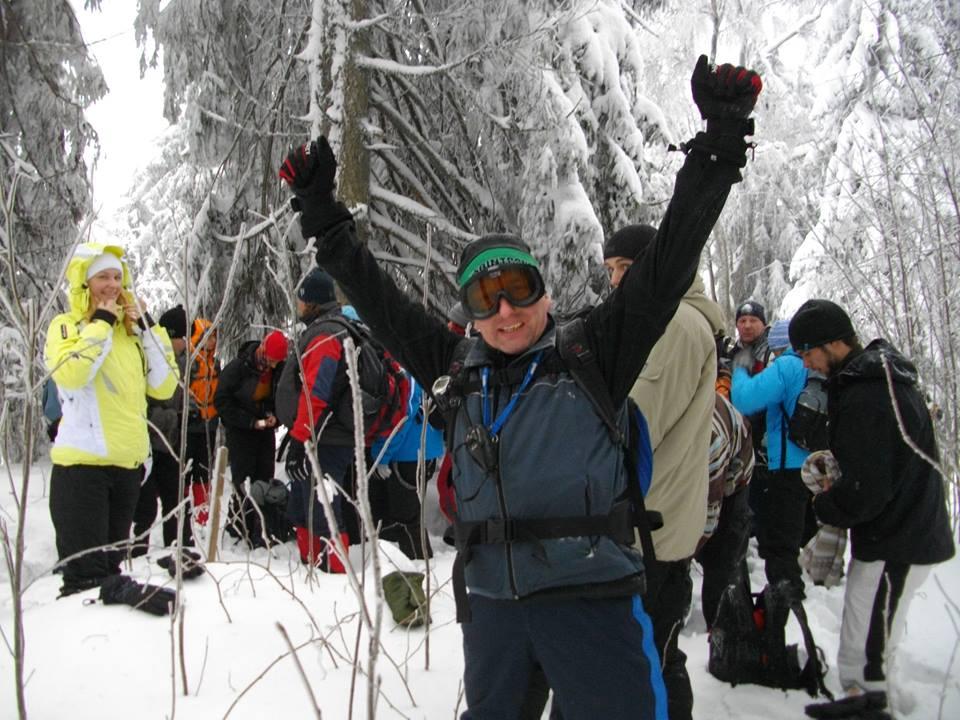 Christmas hike in South-Estonia