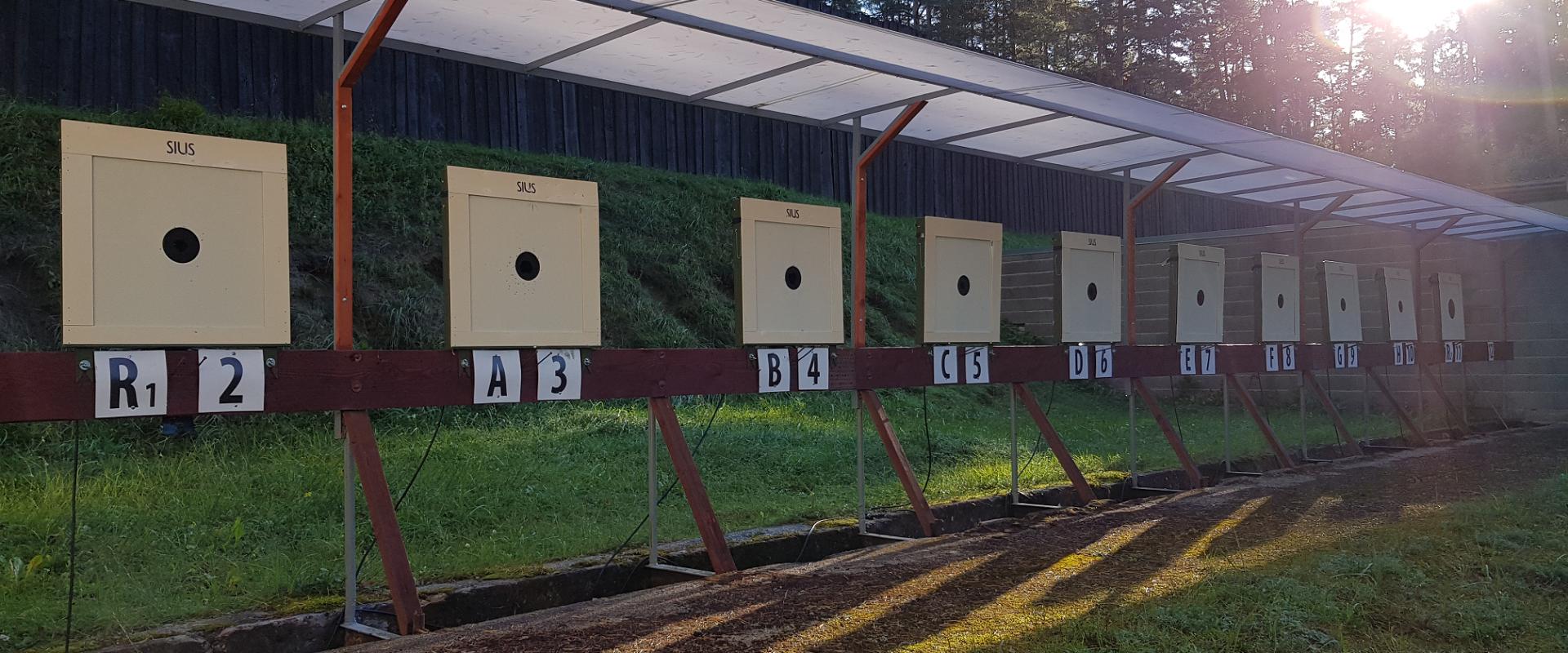 Shooting range at Tartu County Recreation Sports Centre