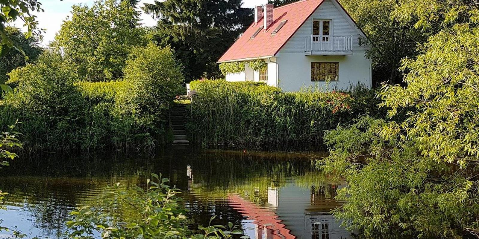 Puhkemaja River Villa suvel