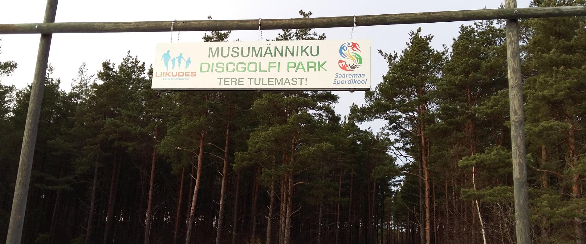 Musumänniku discgolfi park