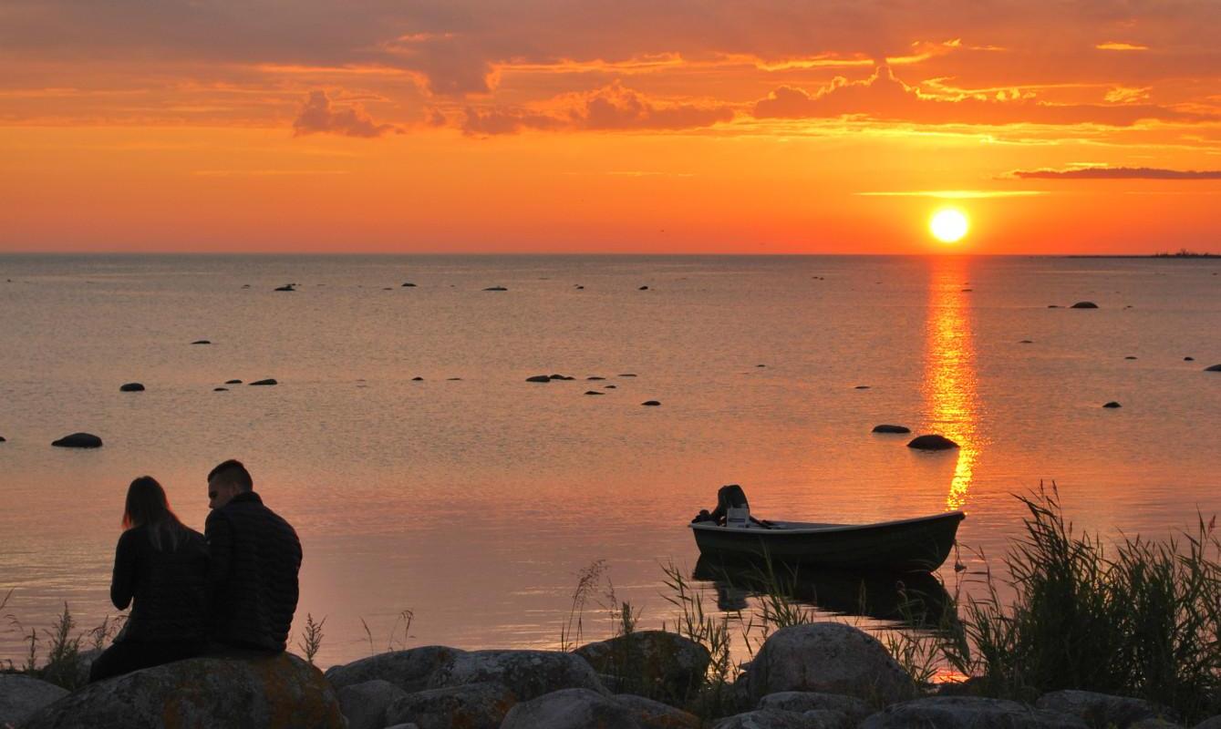 Suarõ ninä – Strand und alte Anlegestelle