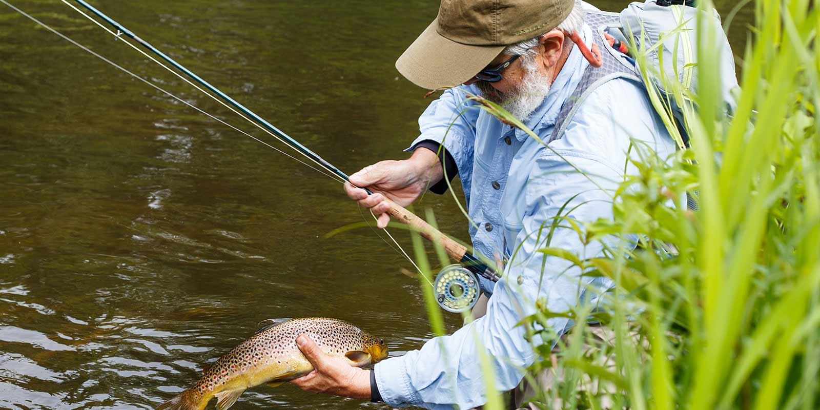 Fly fishing on the best trout rivers in Estonia