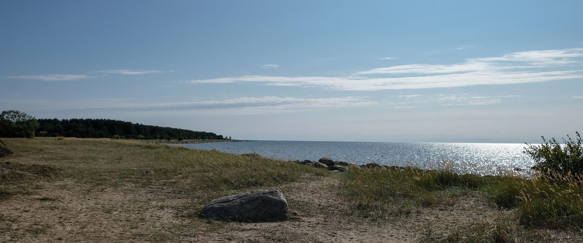 Suarõ ninä – Strand und alte Anlegestelle