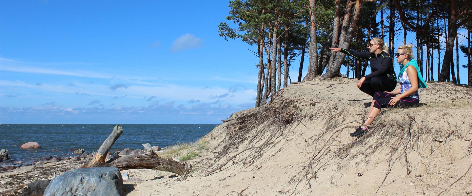 Der baltische Küstenwanderweg