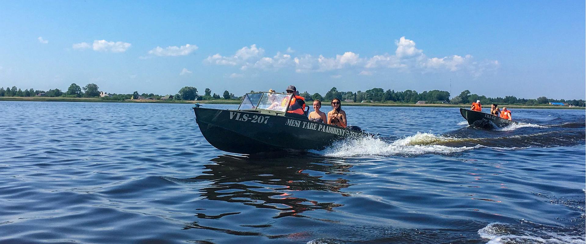 Geführte Tour – mit dem Boot den Zwiebelweg entdecken