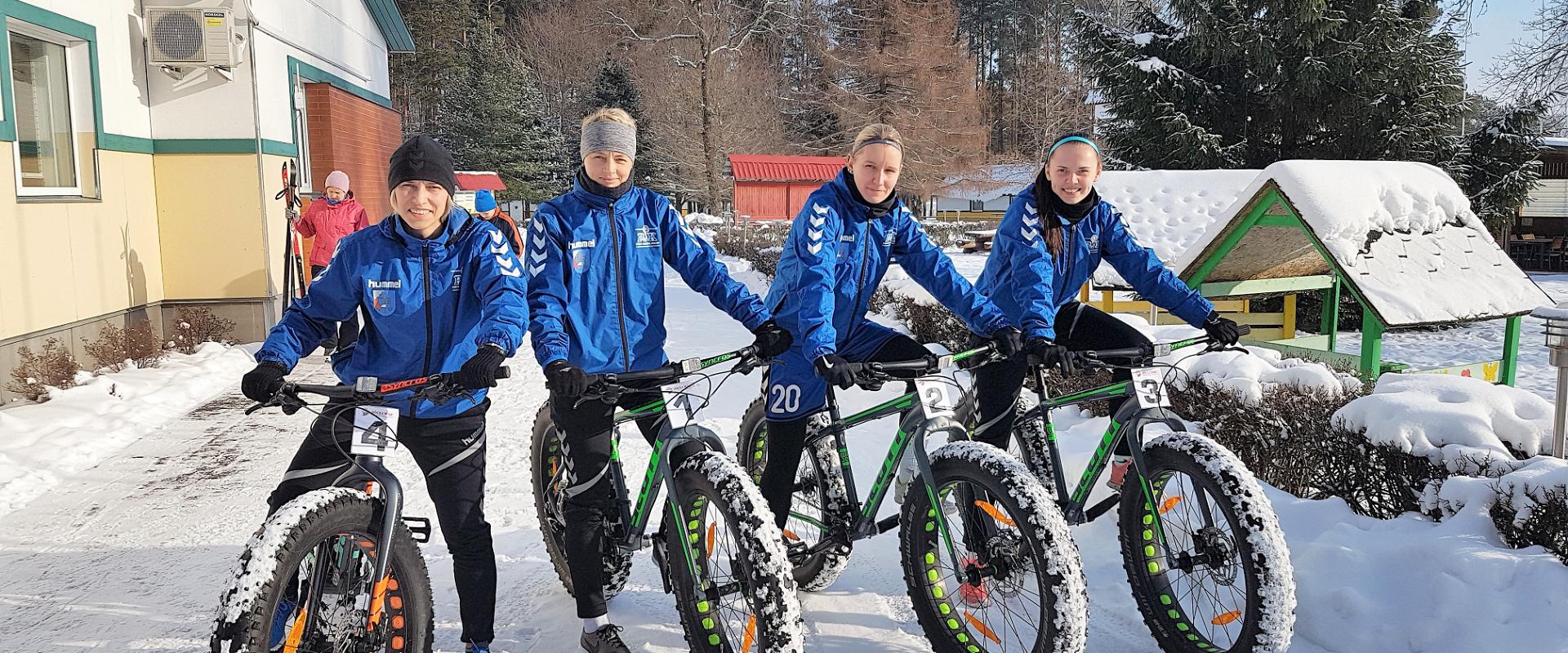 Mountain bike trails in the pine forests of Jõulumäe Sports and Recreation Centre