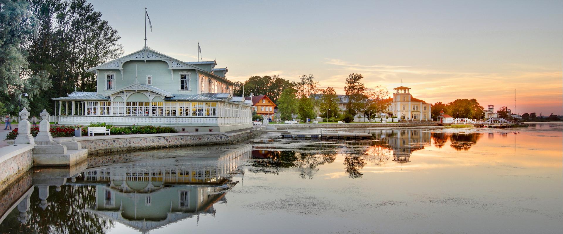 Afrika-Strand und Promenade in Haapsalu