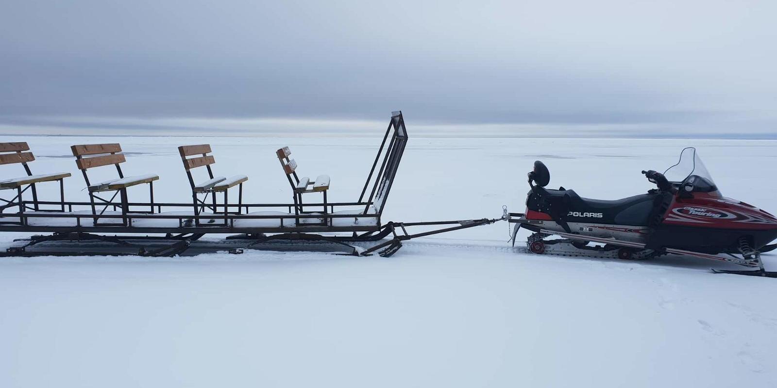 Ice winter adventure – fishing on Lake Peipus