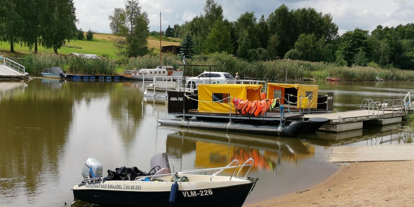 Floßfahrt in Peipsiveere