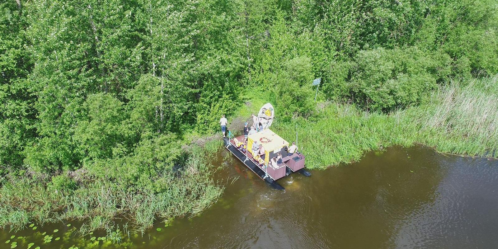 Floßfahrt in Peipsiveere