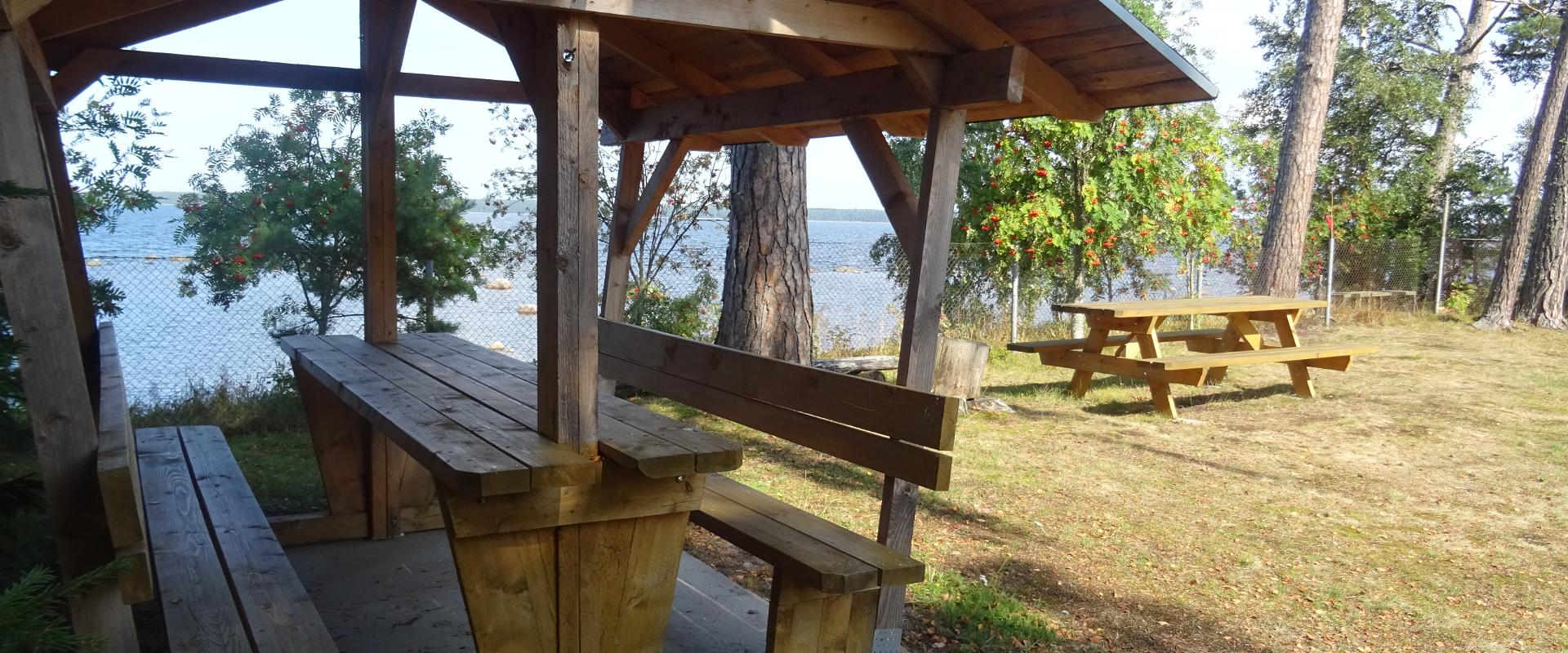 Seaside seating areas for home accommodation in Käsmu