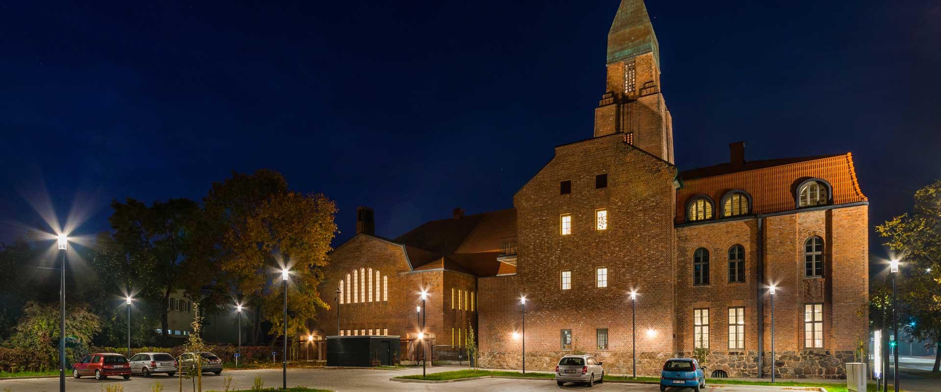 Kirchturm der Pauluskirche in Tartu