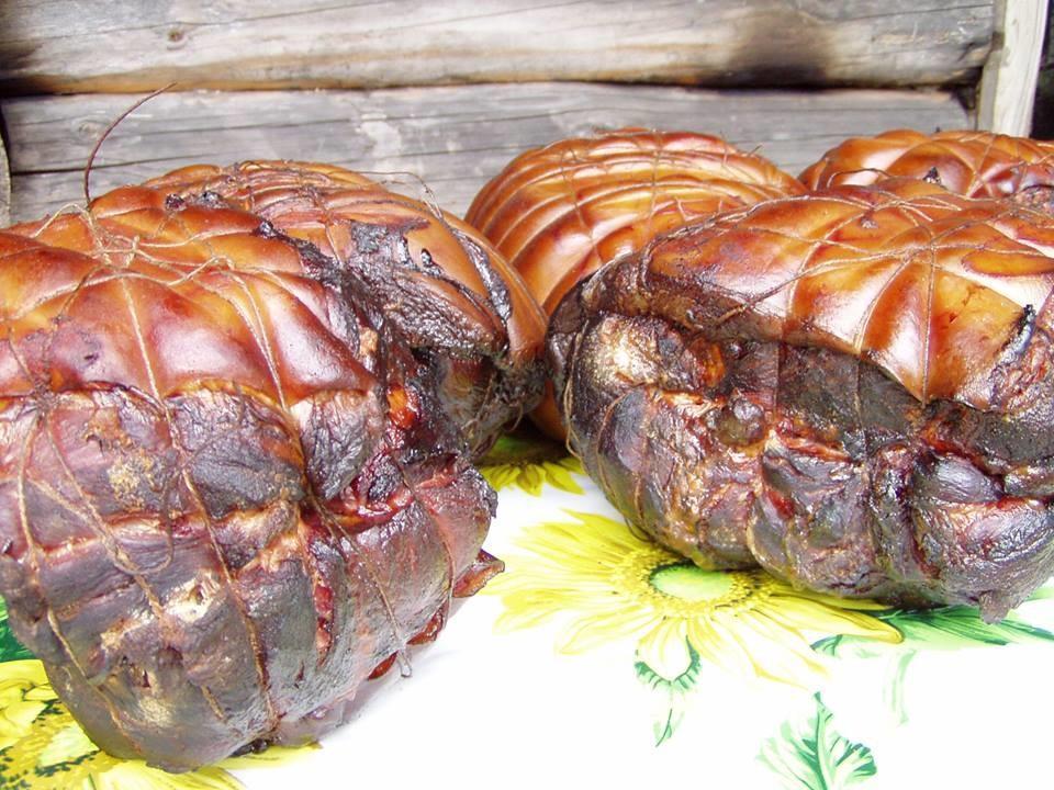 Mooska sauna smoked meat and talvõvõi (local butter)