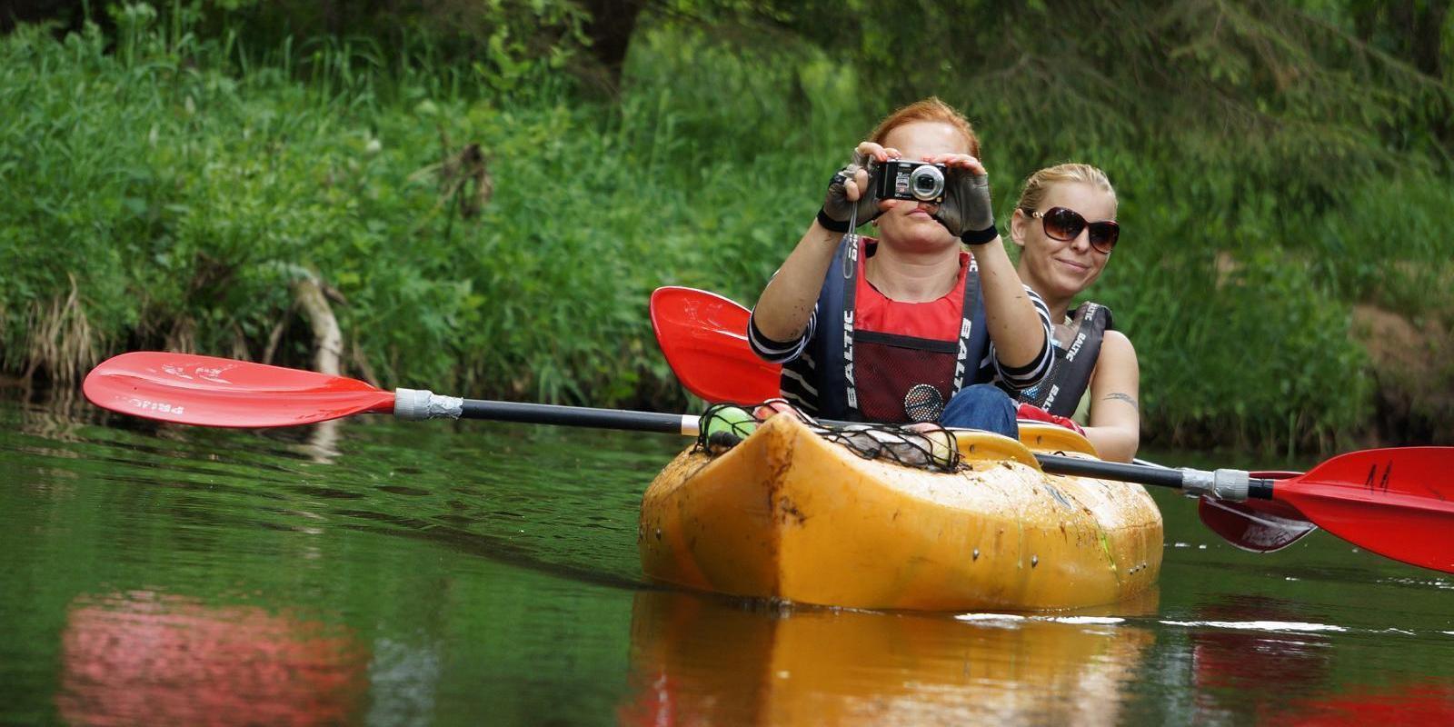 Canoe and kayak trips on River Mädajõgi