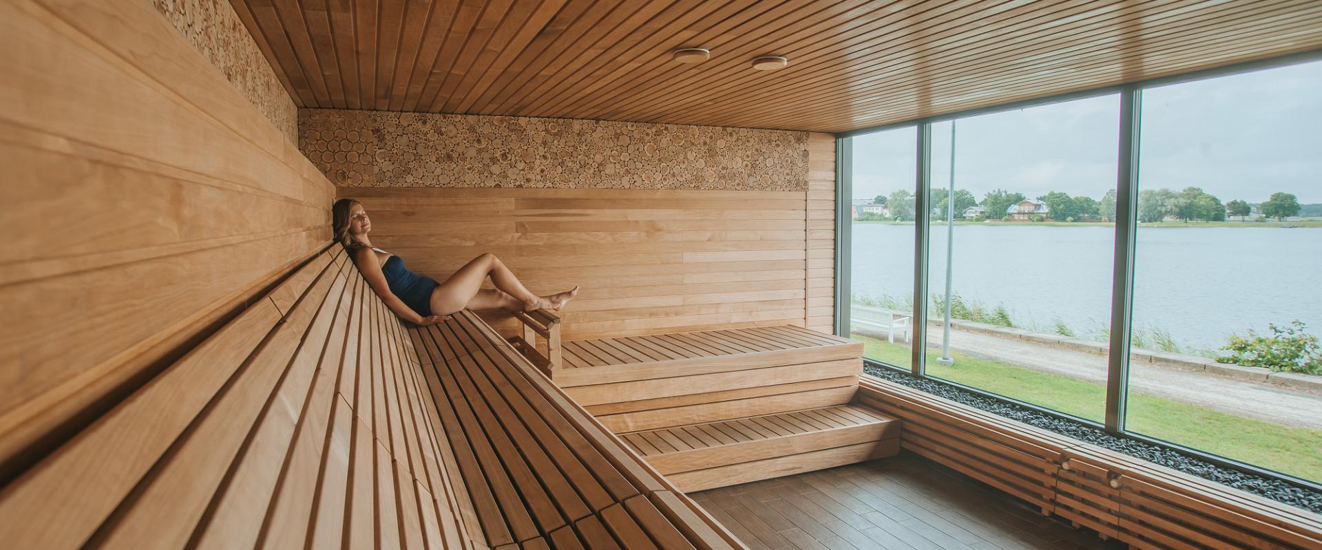 Water and sauna spa of Hestia Hotel Haapsalu Spa