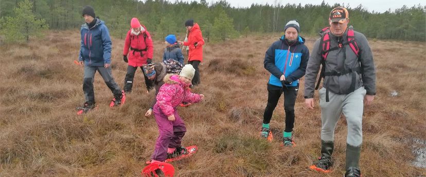 Rummu raba retk räätsadel loodusest hoolijatele koos loodusgiidiga