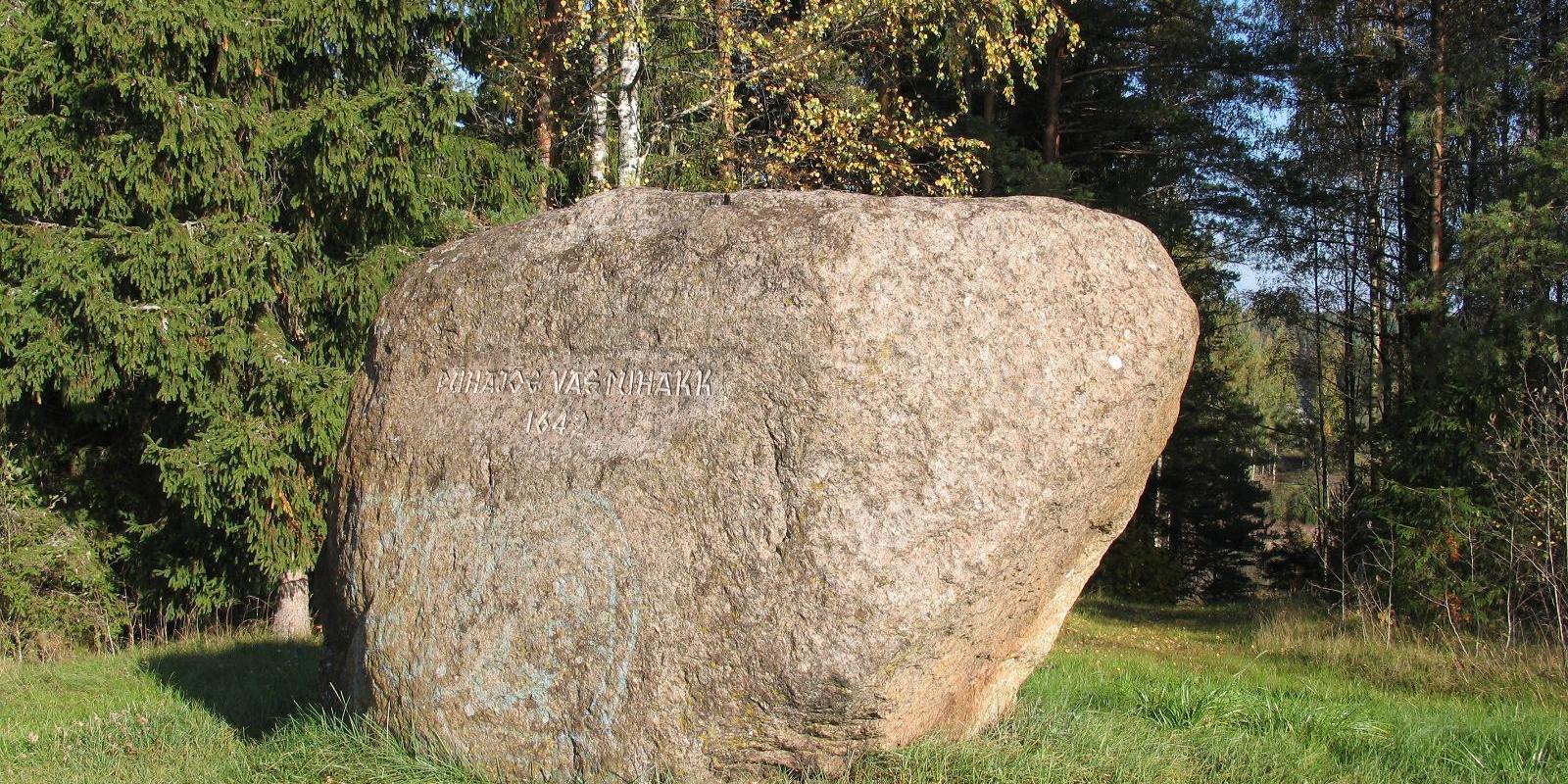 Pühajõgi Uprising Memorial on Harju Hill