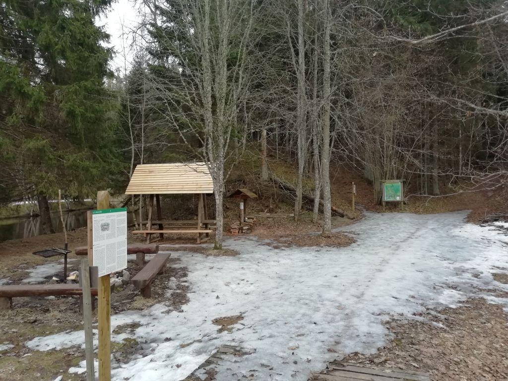 Wanderweg der Staatlichen Forstverwaltung Kiidjärve-Taevaskoja-Kiidjärve