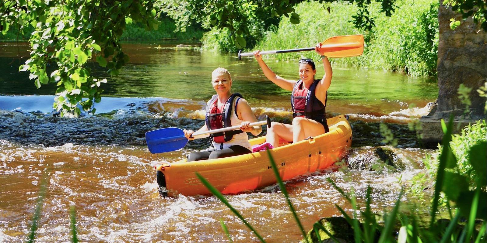 Canoe and kayak trips on Võhandu River