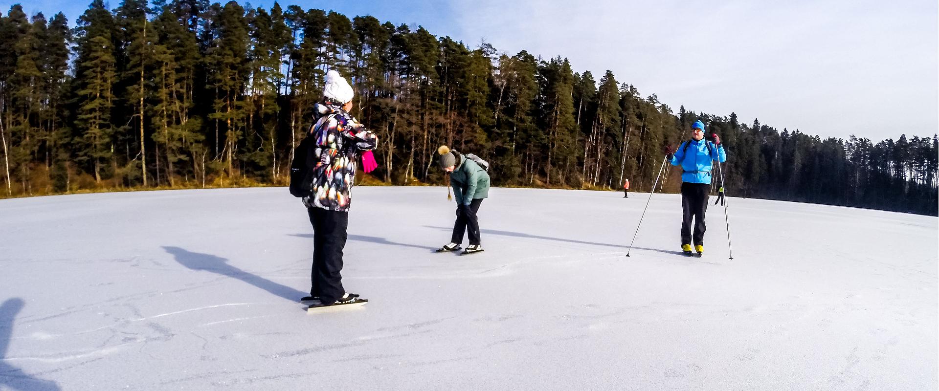 Skating trips in Kõrvemaa