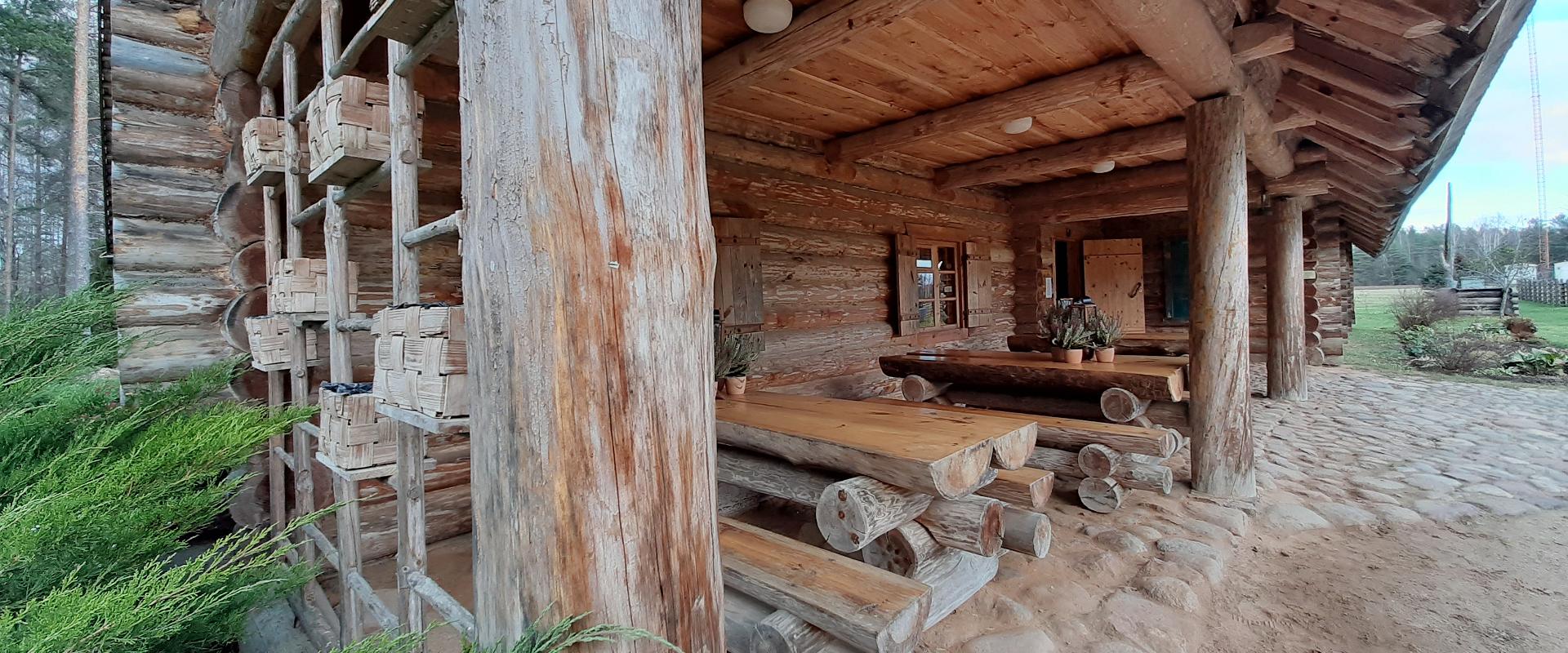 Café Tsäimaja in the Värska Farm Museum