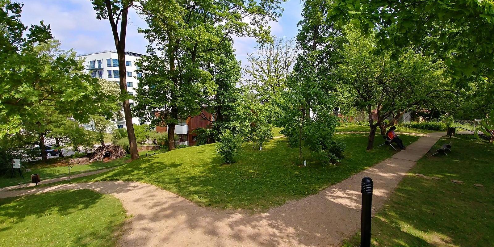 The park of Tartu Environmental Education Centre