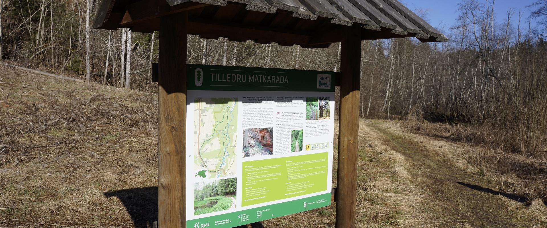 Wanderweg von Tilleorg