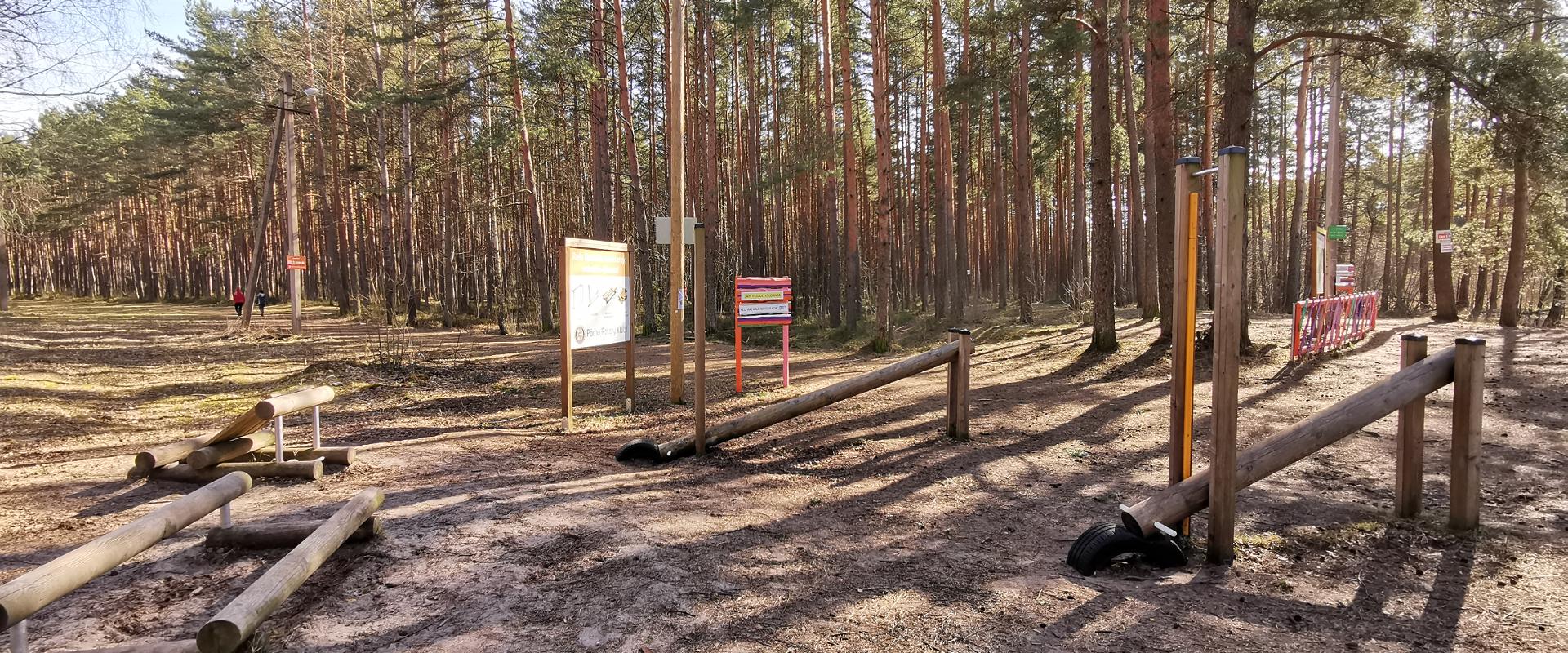 Reiu–Raeküla health trail outdoor gym